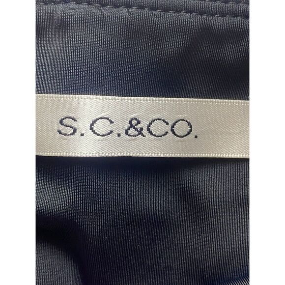 S.C.& CO Skort Womens Large (36x27) Black‎ White Rayon Nylon Spandex Golf Skirt - Picture 5 of 12